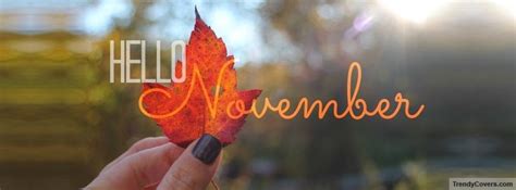 Hello November Facebook Covers, All New Facebook Cover Photos For Your ...