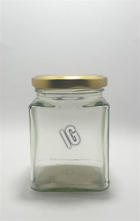 Lug Cap Tin 250ml ITC Square Glass Jar At Rs 13 Piece In New Delhi