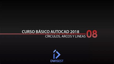 Autocad 2018 Dibujar círculos arcos y elipses Tutorial básico 08