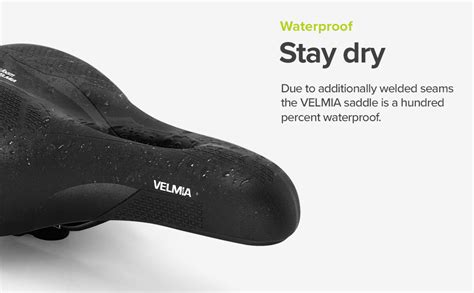 Velmia Bike Seat Made Of Comfortable Memory Foam I Bicycle