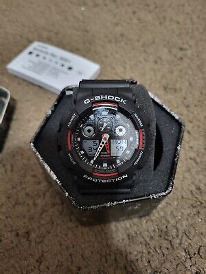 Casio G Shock Men S Black Watch GA100 1A4 EBay