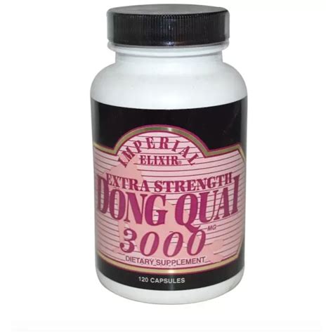 Дудник китайский (Dong Quai) 3000 мг 120 капсул Imperial Elixir Купить