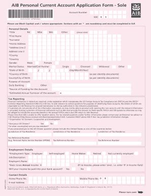 Fillable Online AIB F513 Jan2016 FINAL Indd Fax Email Print PdfFiller