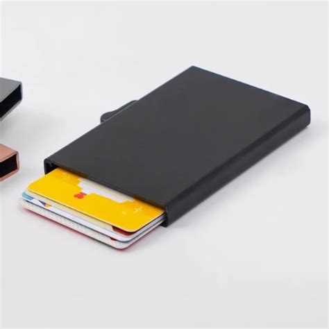 Jual ATARU Dompet Kartu RFID Block Klik Slide Smart Wallet Shopee