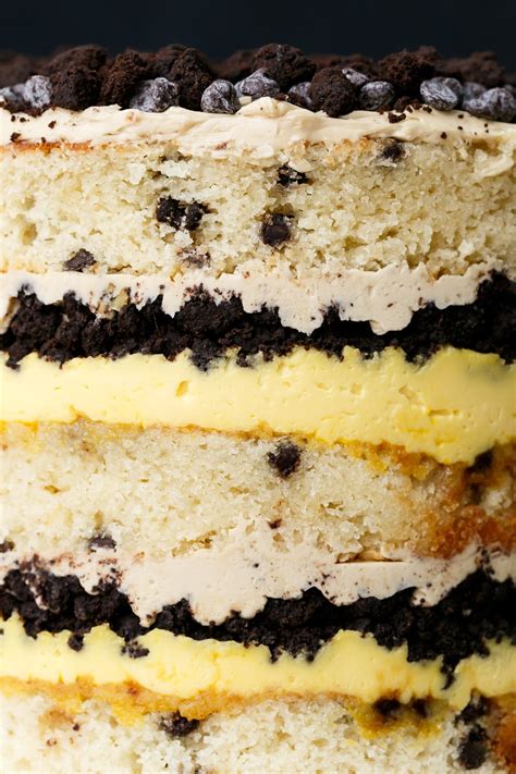 Buttermilk Chocolate Chip Passion Fruit Naked Layer Cake Love And Olive Oil