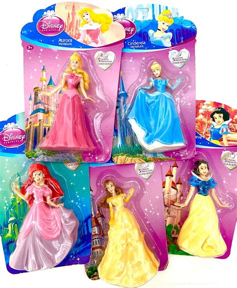 Boneca Das Princesas Disney - 5 Bonecas Princesas da Disney Boneca Princesa Cinderela Branca de Neve ...