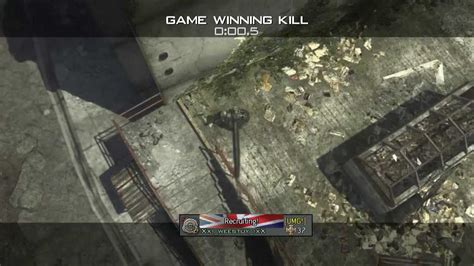 Random Throwing Knife Game Winning Killcam INFECTED YouTube