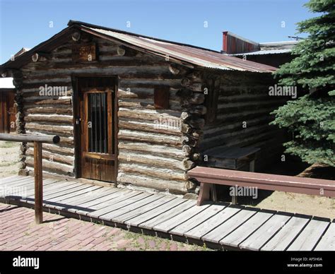 Old West Jail Stock Photo - Alamy