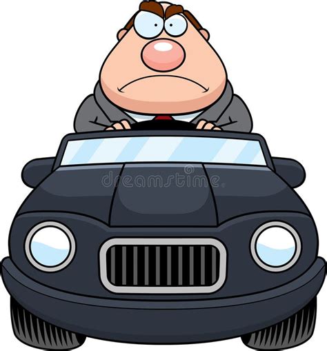 Angry Cartoon Car Stock Illustrations 1117 Angry Cartoon Car Stock