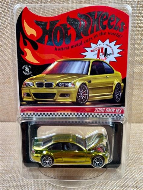 Hot Wheels RLC 2006 BMW M3 Spectraflame Yellow 興趣及遊戲 玩具 遊戲類 Carousell