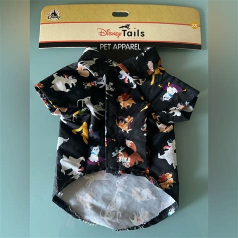 Disney Dog Disney Tails Pet Apparel Disney Dogs Button Down Shirt