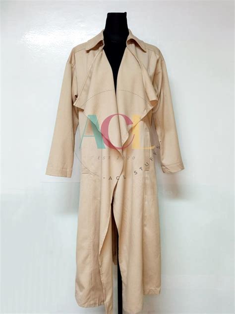 Rosebud Nude Open Long Trenchcoat For Women From Japan Women S Fashion Coats Jackets And