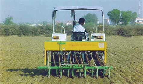 Zero Till Planting Of Wheat A Resource Conservation Technology Download Scientific Diagram