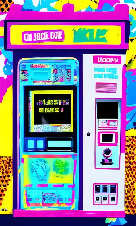 Vending machine pop art by CaliAshy on DeviantArt