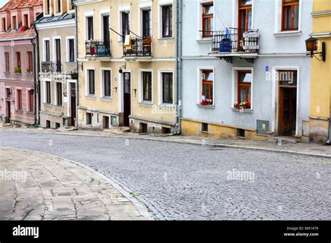 Sandomierz Town In Poland Old Town View Stock Photo Alamy