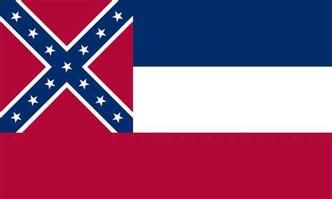 Mississippi State Flag Coloring Pages - USA for Kids