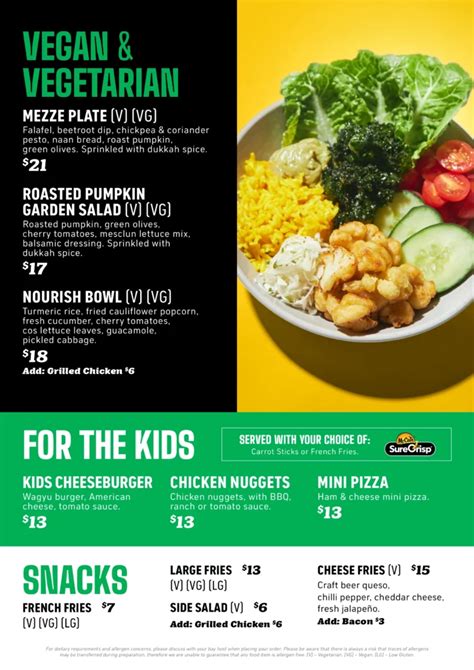 Topgolf Gold Coast Australia Prices Promo & Menu