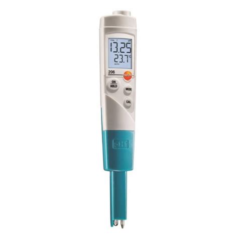 Home Testo PH Meter Testo 206 PH1 Starter Set PH Temperature