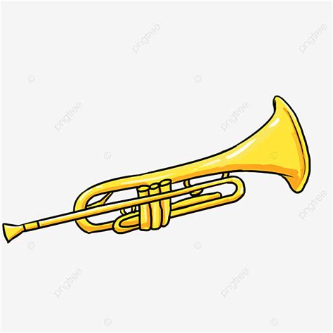 Trumpet Trumpet Trumpet Clipart Golden Horn PNG Transparent Clipart