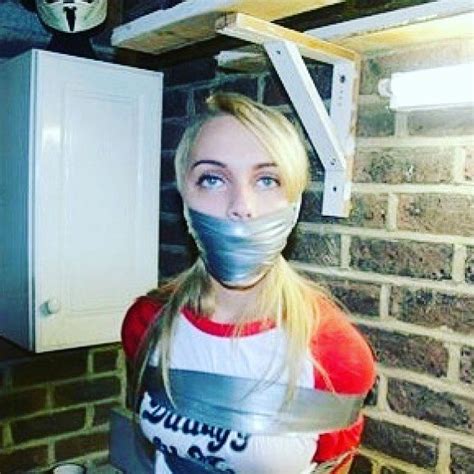 Duct Tape Gagged Bondage Merytp