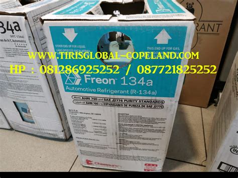 Jual Freon 134a Refrigerant oleh PT. Tiris Global Indonesia