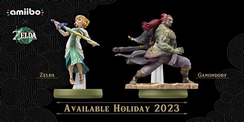 2 New Zelda Amiibo Figures Based on Tears of the Kingdom Revealed