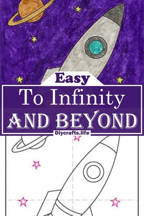 Easy Rocket Ship Drawings Step By Step Guide Diy Crafts