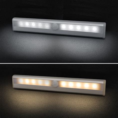 19cm LED Night Light PIR Motion Sensor Closet Cabinet Corridor Lights