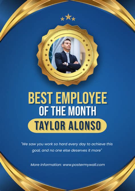 best employee template | PosterMyWall