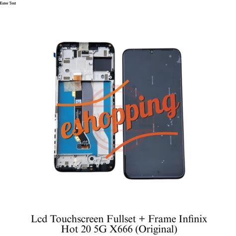 Lcd TOUCHSCREEN FRAME INFINIX HOT G X X B ORIGINAL FULLSET Ori Shopee Malaysia