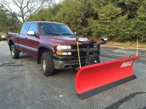 2002 Chevrolet Silverado 2500 HD LS Pickup 4X4 BOSS PLOW RUNS GREAT NO