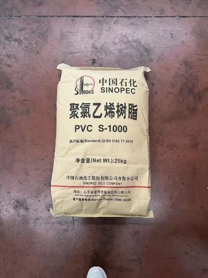 Sinopec Polyvinyl Chloride Pvc Resin S S Pvc And Pvc Resin