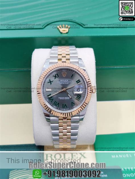 Rolex Datejust Mm Super Clone Swiss Replica Watch