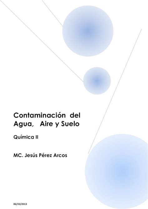 Pdf Contaminaci N Del Agua Aire Y Suelo Dokumen Tips