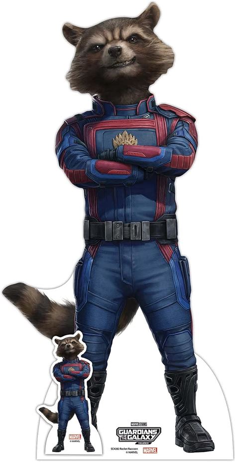 Amazon Star Cutouts SC4282 Rocket Raccoon Guardians Of The