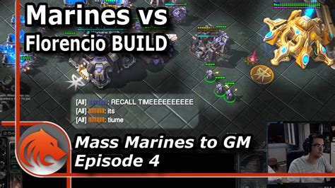 StarCraft 2 FLORENCIO Nexus Rush Vs MARINES YouTube