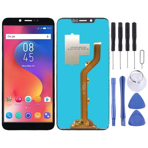 หนาจอ LCD TFT สำหรบ Infinix Hot S X X พรอมชดประกอบ Digitizer สดำ