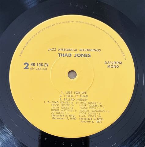 Yahoo Lp Sonny Rollins Quintet Thad Jones