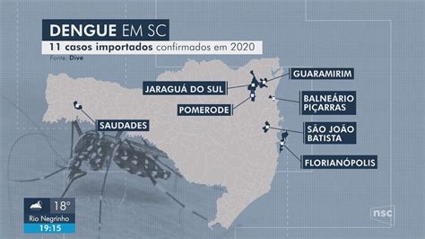 Sc Tem Casos Confirmados De Dengue Em Santa Catarina G