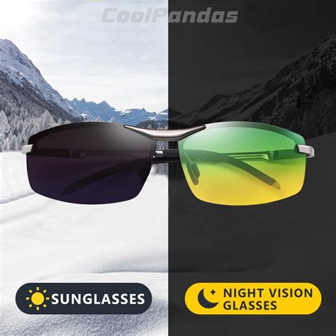 Jual Coolpandas Psunglasses Pria Day Night Vision Kacamata Bunglon