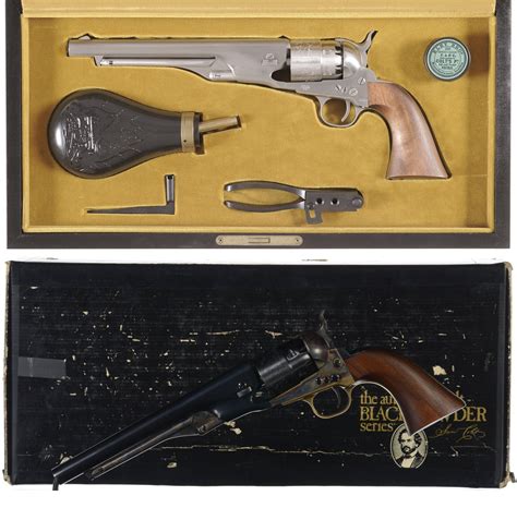 Two Colt Blackpowder Series Model 1860 Army Percussion Revolver Rock