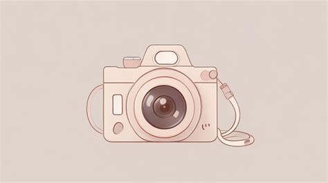 Premium AI Image | Capture the World A Cute Camera Drawing