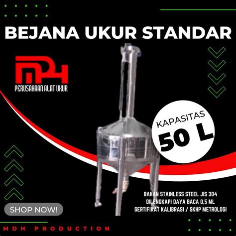 Bejana Ukur Standar 50 L