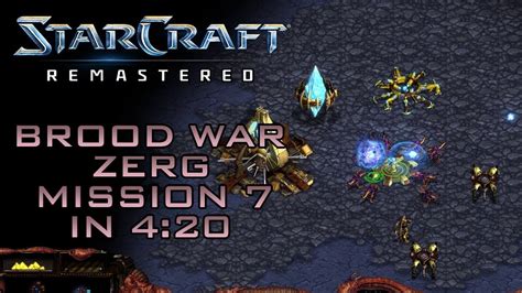 Starcraft Remastered Brood War Zerg Mission Drawing Of The Web