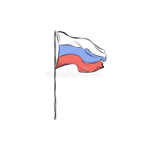 Russian flag. Waving in the wind #Sponsored , #Paid, #Sponsored, # ...