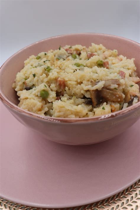 Creamy Mushroom And Bacon Risotto Its Food Oclock