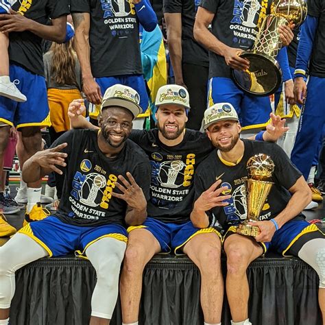 golden state warriors champions stephen curry klay thompson