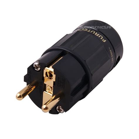 FURUTECH FI E38 G Connecteur Secteur Schuko Type E F Cuivre Pur