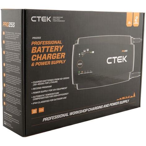 CTEK PRO25S Batterie Ladegerät 25A für Blei und Lithium Batterien