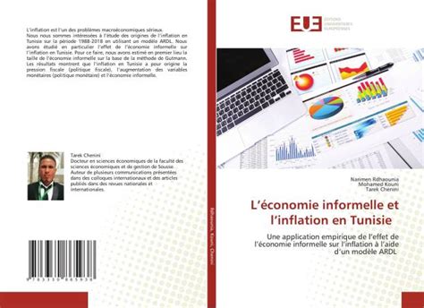 Léconomie informelle et linflation en Tunisie NARIMEN RDHAOUNIA